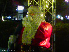 サンタクロースの人形